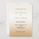 Search for gradient wedding invitations Minimalist