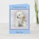 Recherche de puppy thank you cards Bleu