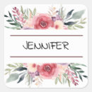 Search for flower border stickers Watercolor