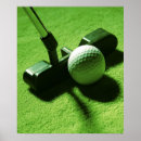Search for classic golf posters Green
