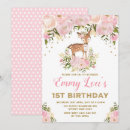 Search for deer 1st birthday invitations Woodland