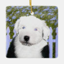 Search for old english sheepdog ornaments Puppy