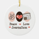 Search for newspaper ornaments Journalist