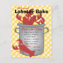 Search for lobster bake invitations Crustacean