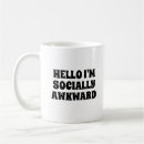 Search for socially awkward mugs Funny