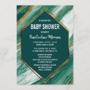 Search for abstract baby shower invitations Gold