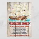 Search for nautical rehearsal dinner invitations Ocean