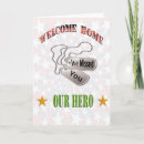 Search for military welcome cards Deployed
