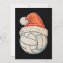 Search for volleyball christmas cards Santa