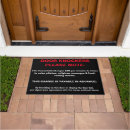 Search for no soliciting doormats Solicitation