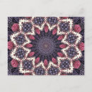 Search for kaleidoscope design postcards Flower