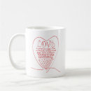Search for love is patient mugs Christian