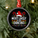 Recherche de la danse ornements Noël