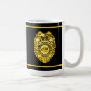 Search for police badge mugs Funny