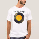 Search for funny vinyl tshirts Old