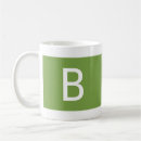 Search for initialled mugs Green