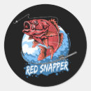 Search for red fish stickers Boat