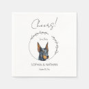 Recherche de doberman serviettes Cocktail
