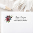 Search for floral bouquet return address labels Botanical