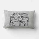 Recherche de éléphants gris coussins Noir