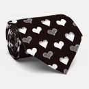 Recherche de coeur simple cravates Mignon