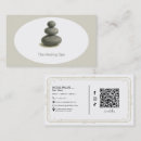 Search for spa business cards Minimal