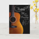 Search for music lover birthday cards Guitar