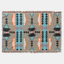 Search for tribal geometric blankets Colourful