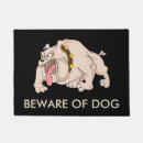 Search for beware of dog doormats Pets