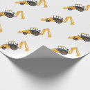 Search for digger wrapping paper Boy