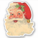 Recherche de retro santa stickers St nick