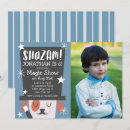 Search for magician birthday invitations Stars