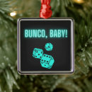 Search for bunco ornaments Vintage