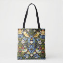 Search for strawberries tote bags William morris
