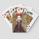 Recherche de miroir jeux de cartes Reine rouge