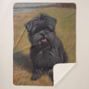 Search for dog portrait blankets Watercolor