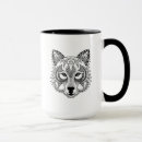 Search for asian inspired mugs Wolf