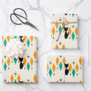 Search for starburst wrapping paper 1960s