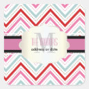 Search for zigzag wedding stickers White