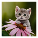 Recherche de chaton gris posters Floral