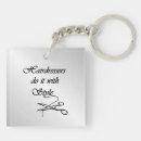 Search for hairdressing keychains Cosmetologist