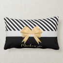 Search for black white bow pillows Cute