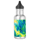 Search for artistic water bottles Blue