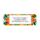 Search for citrus return address labels Modern