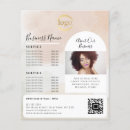 Search for abstracts flyers Elegant