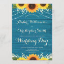 Search for teal sunflower invitations Babys breath