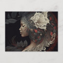 Search for femininity postcards Beauty