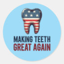 Recherche de grandes dents autocollants Hygiéniste dentaire