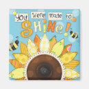 Recherche de tournesol magnets Abeille