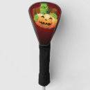Search for pumpkin golf head covers Spooky